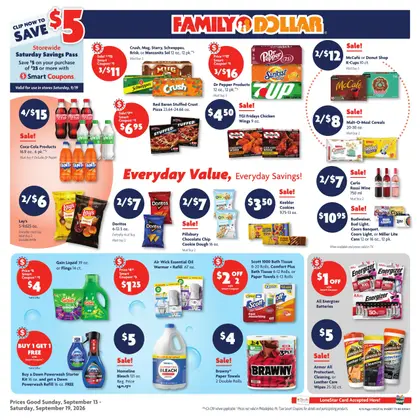 Family Dollar Current Ad