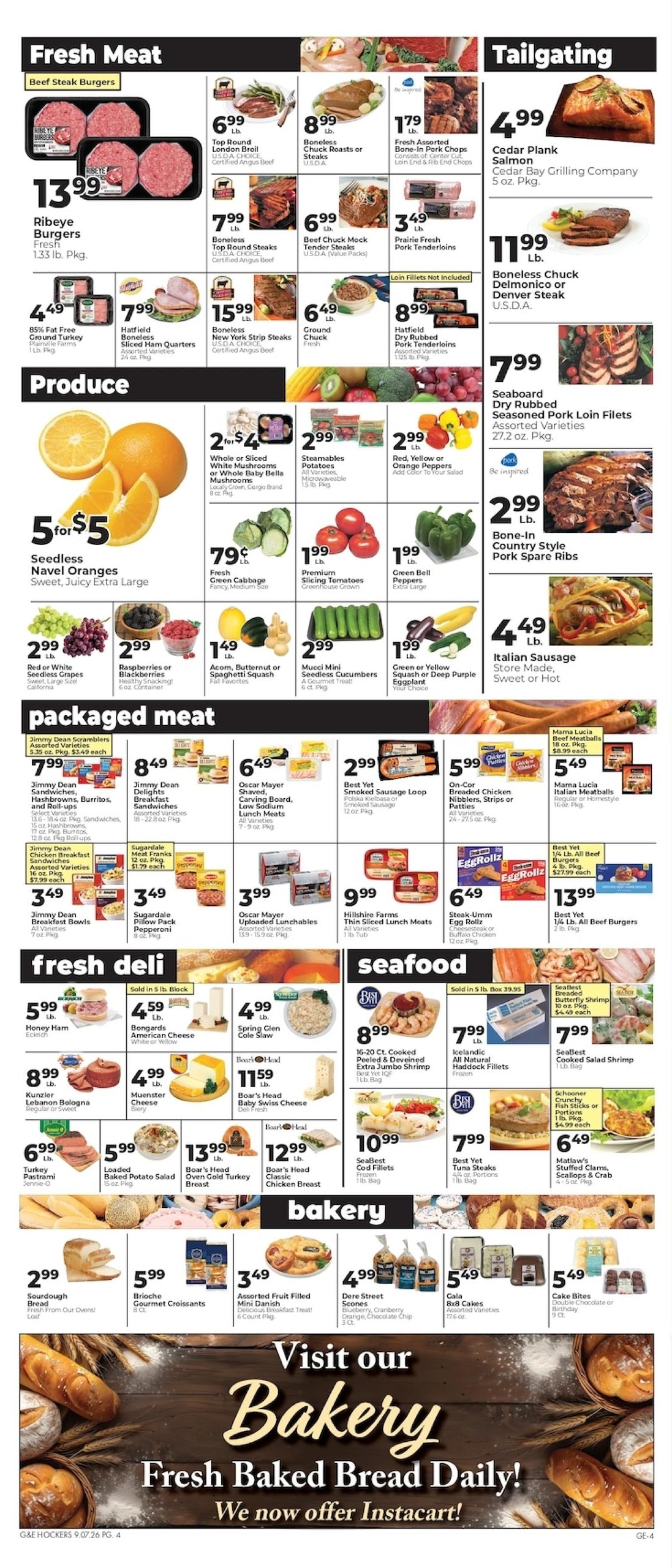 Hocker's Markets weekly ad page 4