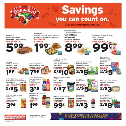 Hannaford Hannaford Week 38 Flyer