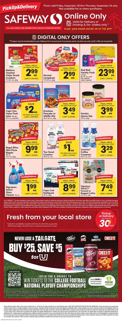 Safeway Bonus Online Savings
