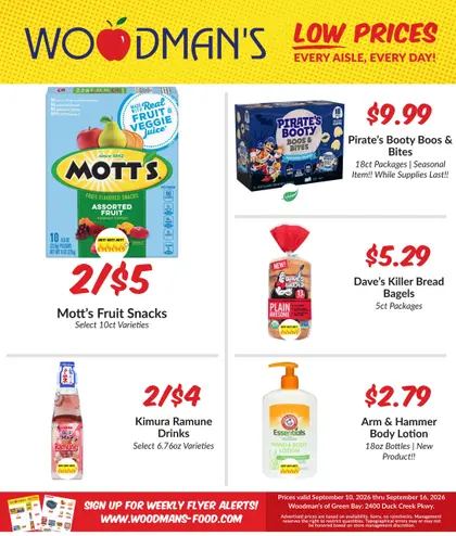 Woodman's Food Market M1000 Weekly