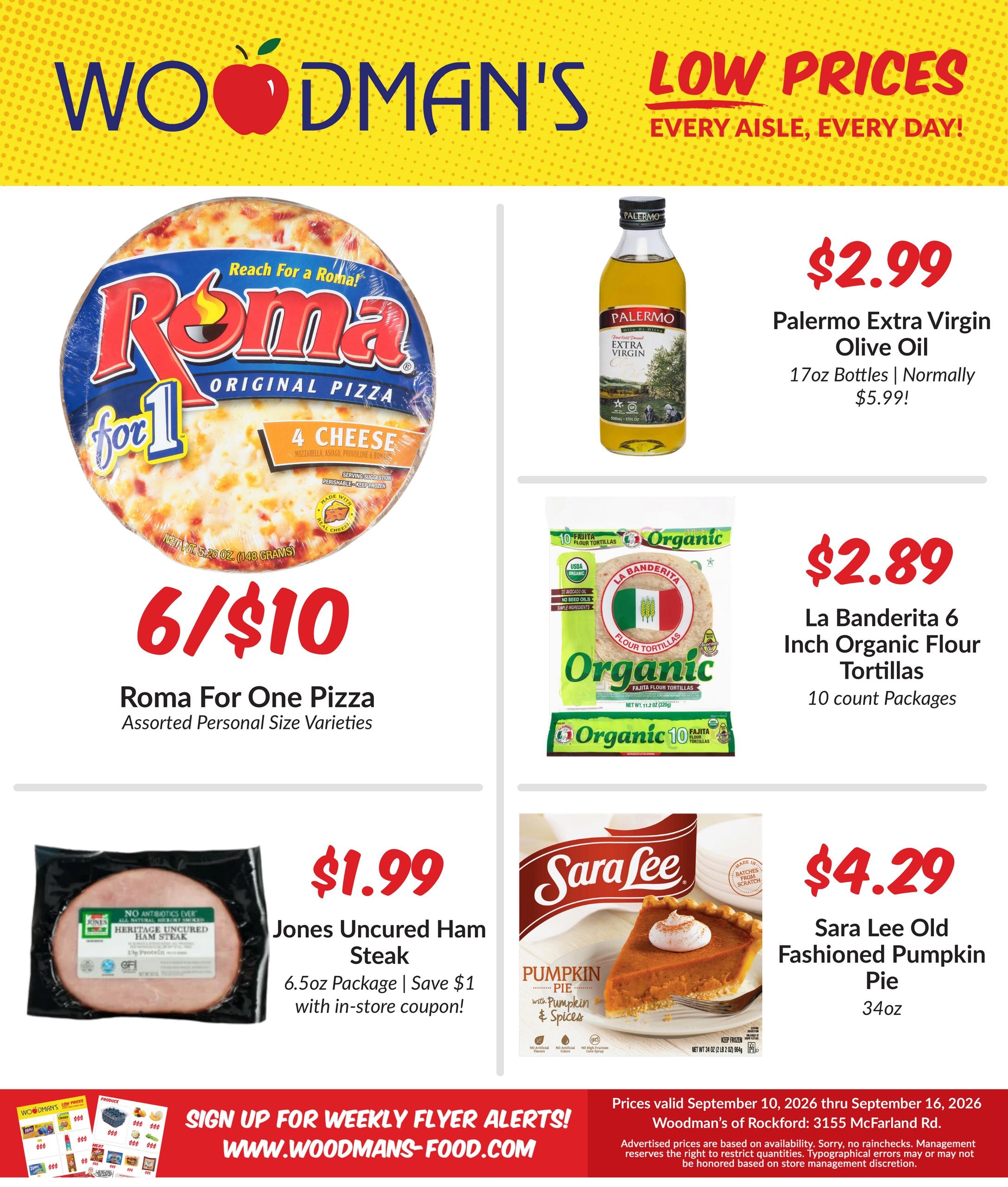 Woodman's Food Market weekly ad page 1