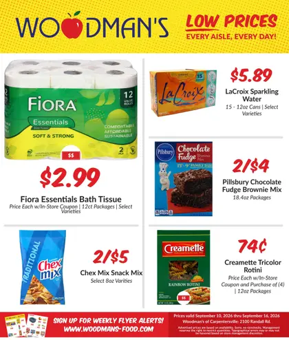 Woodman's Food Market M1000 Weekly