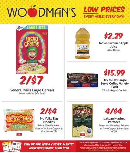 Woodman's Food Market M1000 Weekly