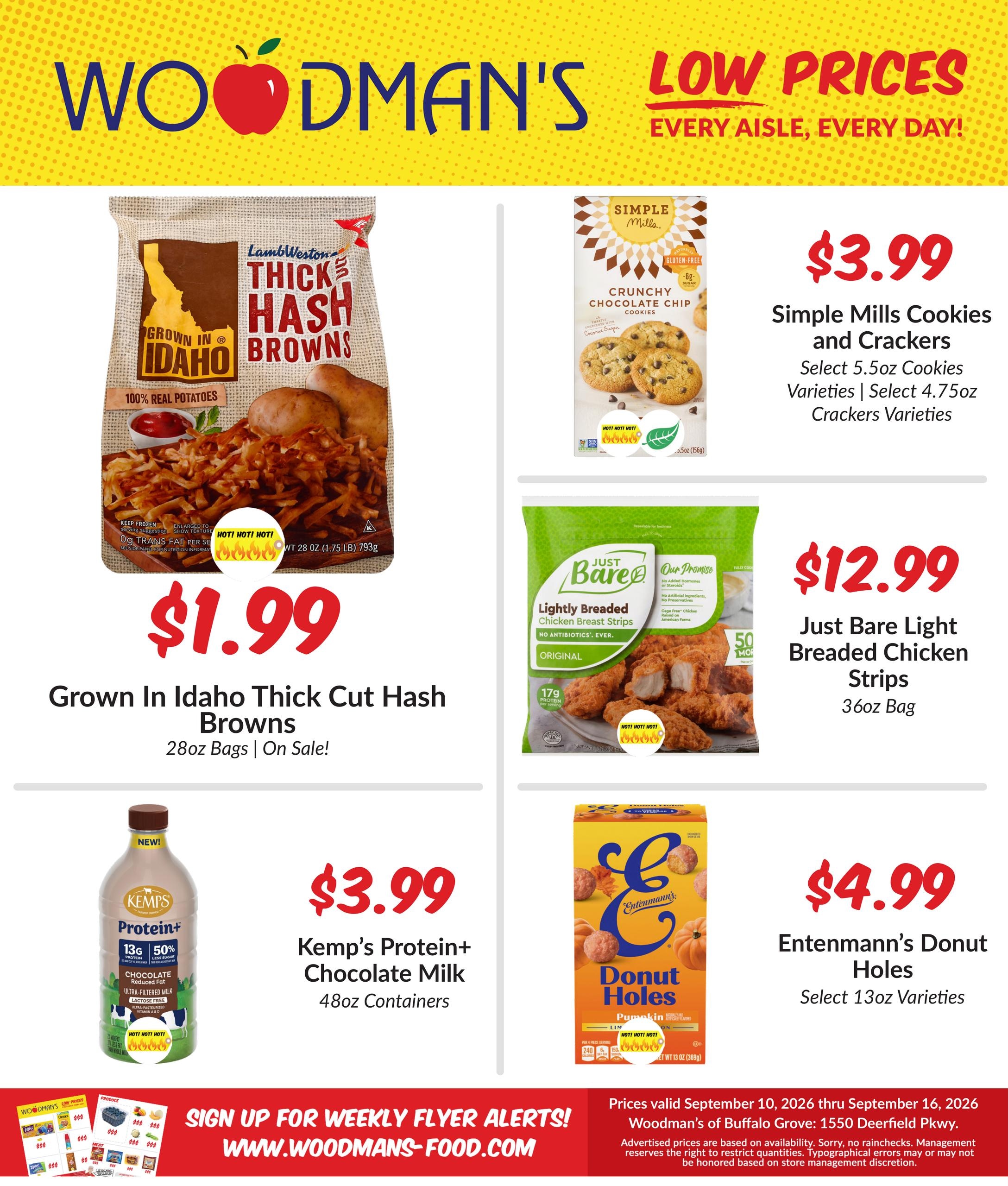 Woodman's Food Market weekly ad page 1