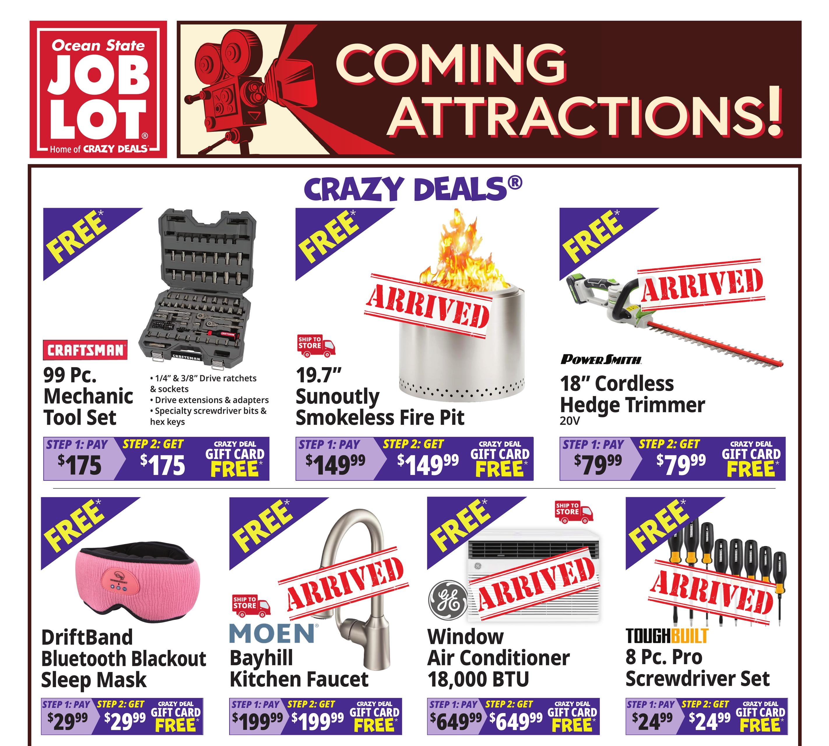 Ocean State Job Lot weekly ad page 1