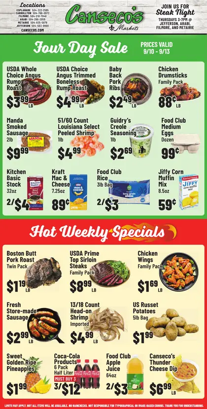 Canseco's Market Indexed Weekly