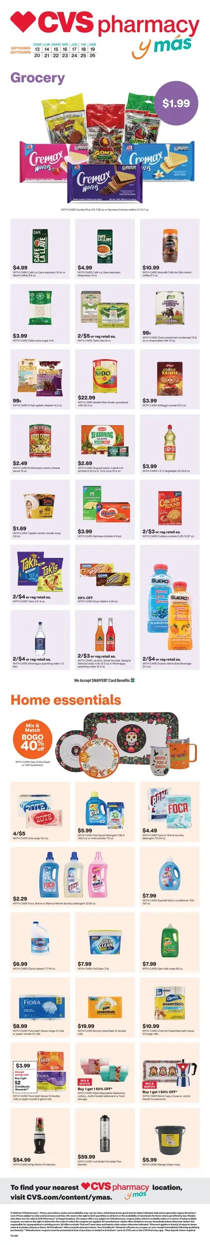 CVS Pharmacy y más