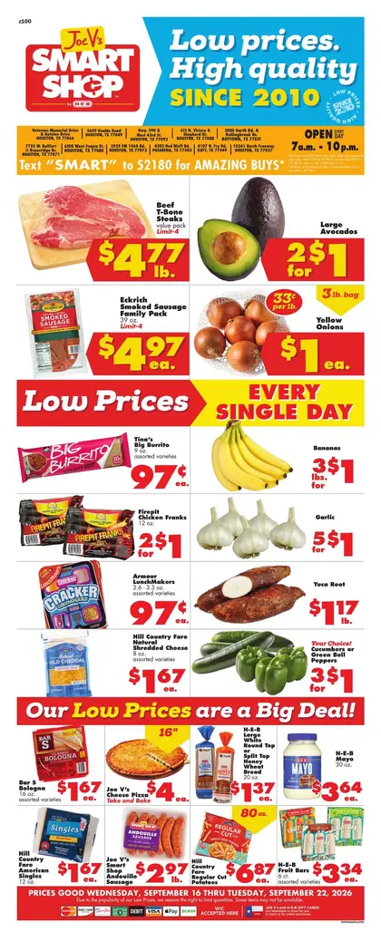 Joe V's Smart Shop Weekly Ad