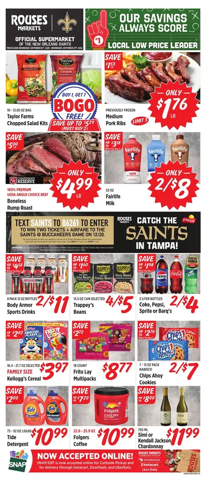 Rouses Supermarkets Weekly Ad