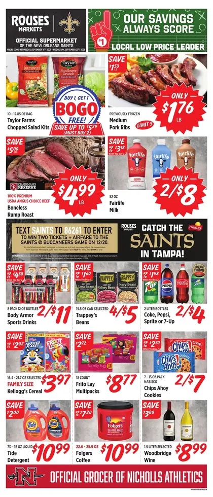 Rouses Supermarkets Weekly Ad