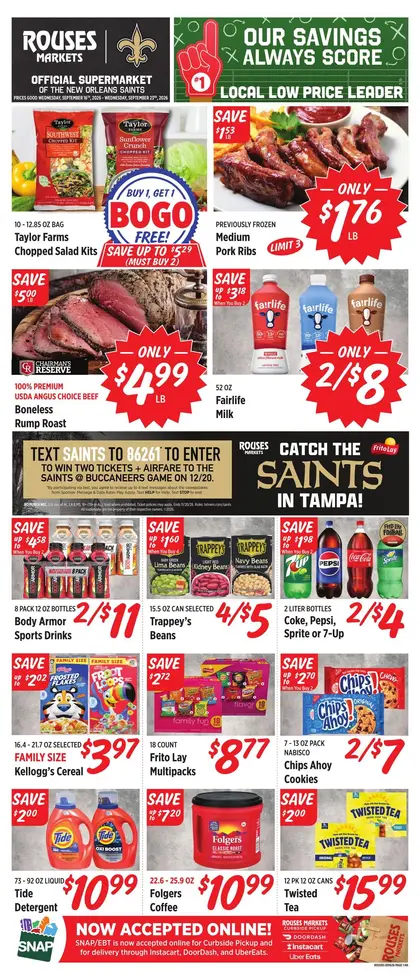 Rouses Supermarkets Weekly Ad