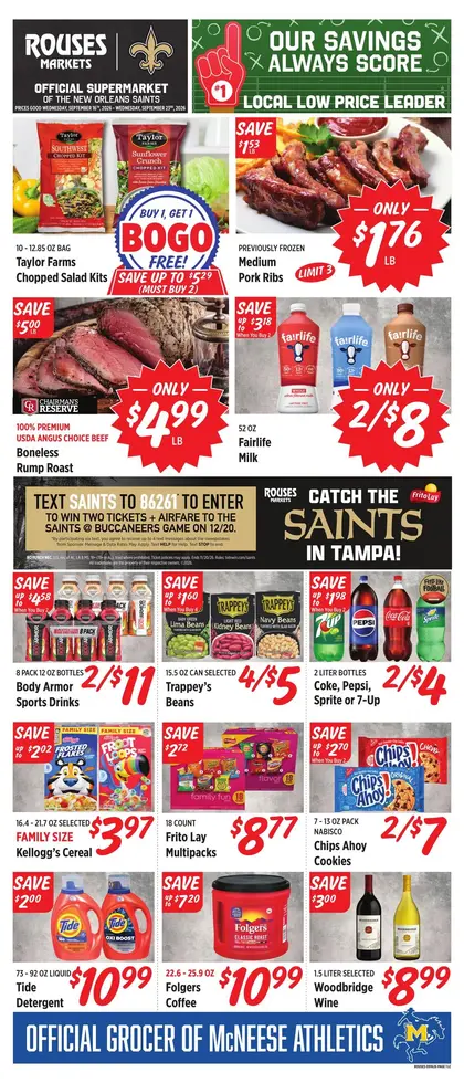 Rouses Supermarkets Weekly Ad