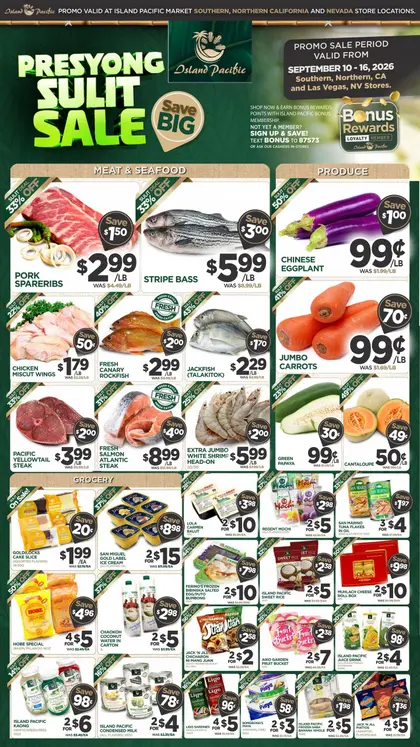 Island Pacific Market Indexed Weekly
