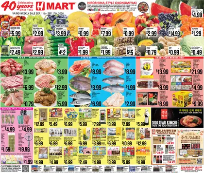 H Mart Indexed Weekly