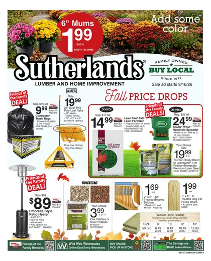 Sutherlands flyer