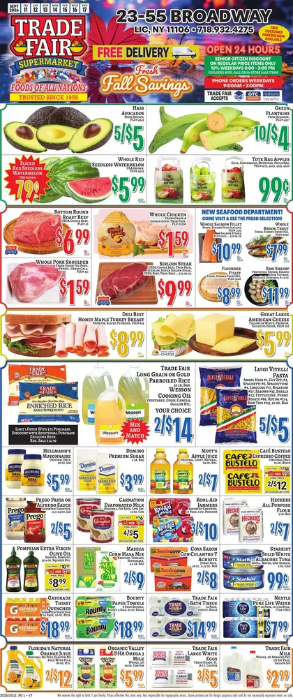 Trade Fair Supermarket Indexed Weekly