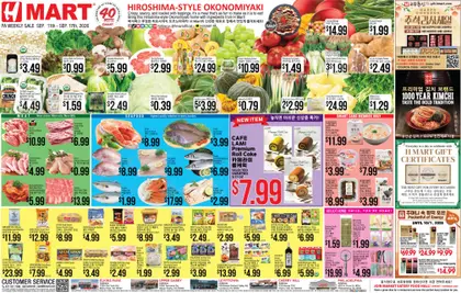 H Mart Indexed Weekly