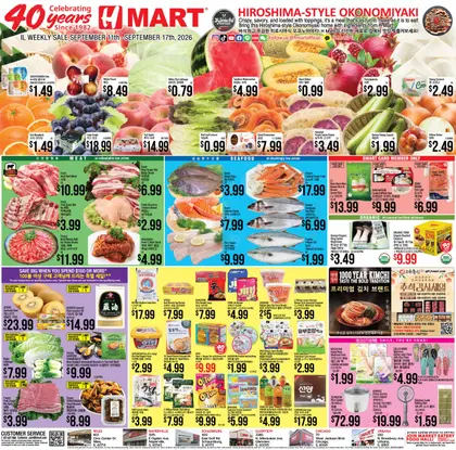 H Mart Indexed Weekly