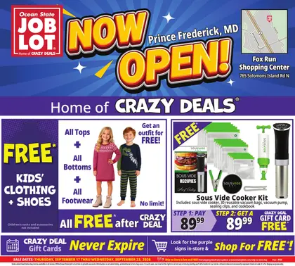 Ocean State Job Lot Weekly Ad