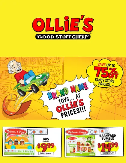 Ollie's Bargain Outlet Current Flyer