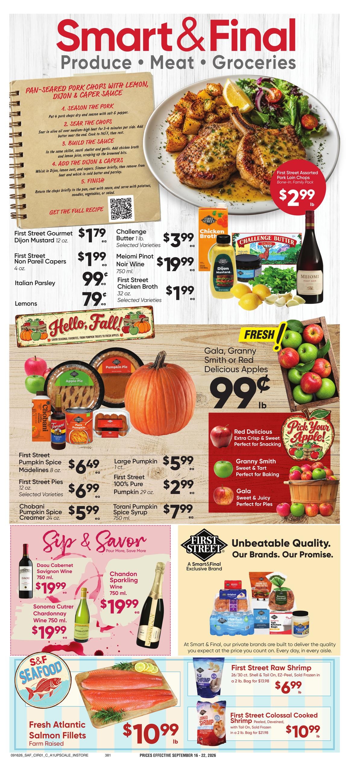 Smart & Final weekly ad page 1
