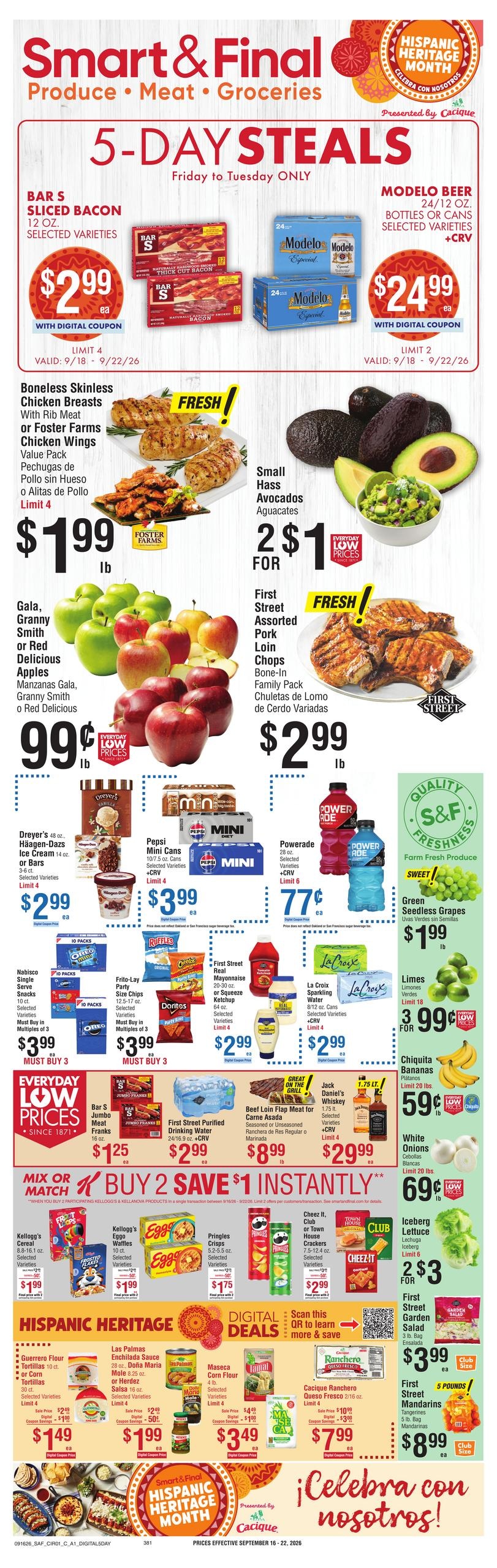 Smart & Final weekly ad page 1