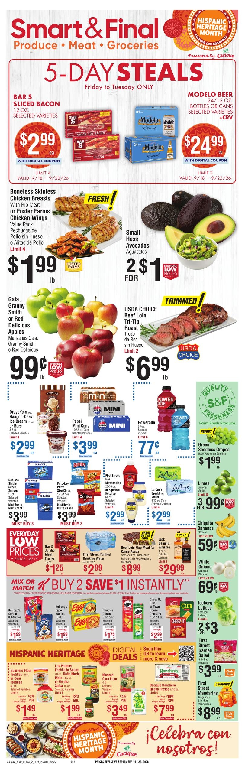 Smart & Final weekly ad page 1
