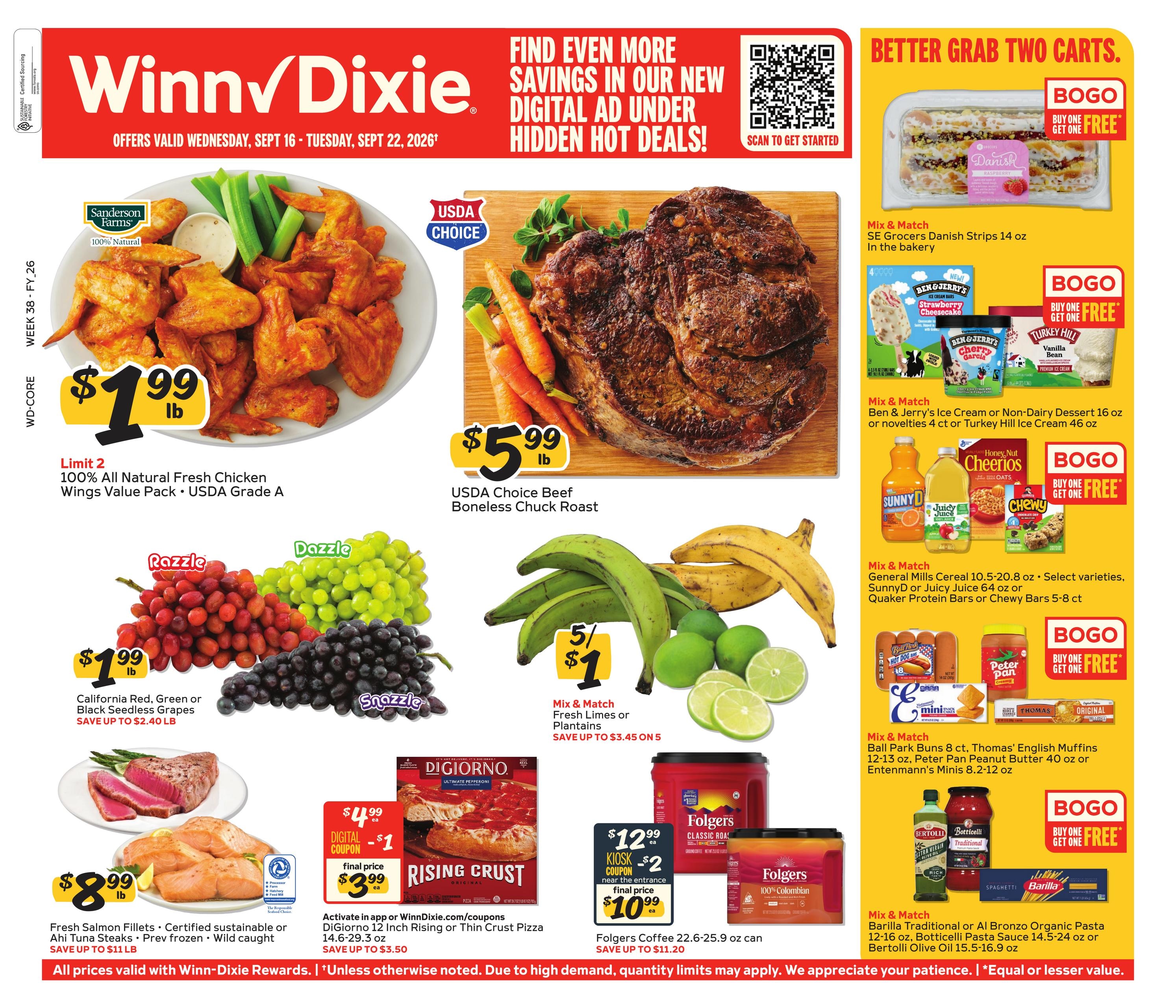 Winn-Dixie weekly ad page 1