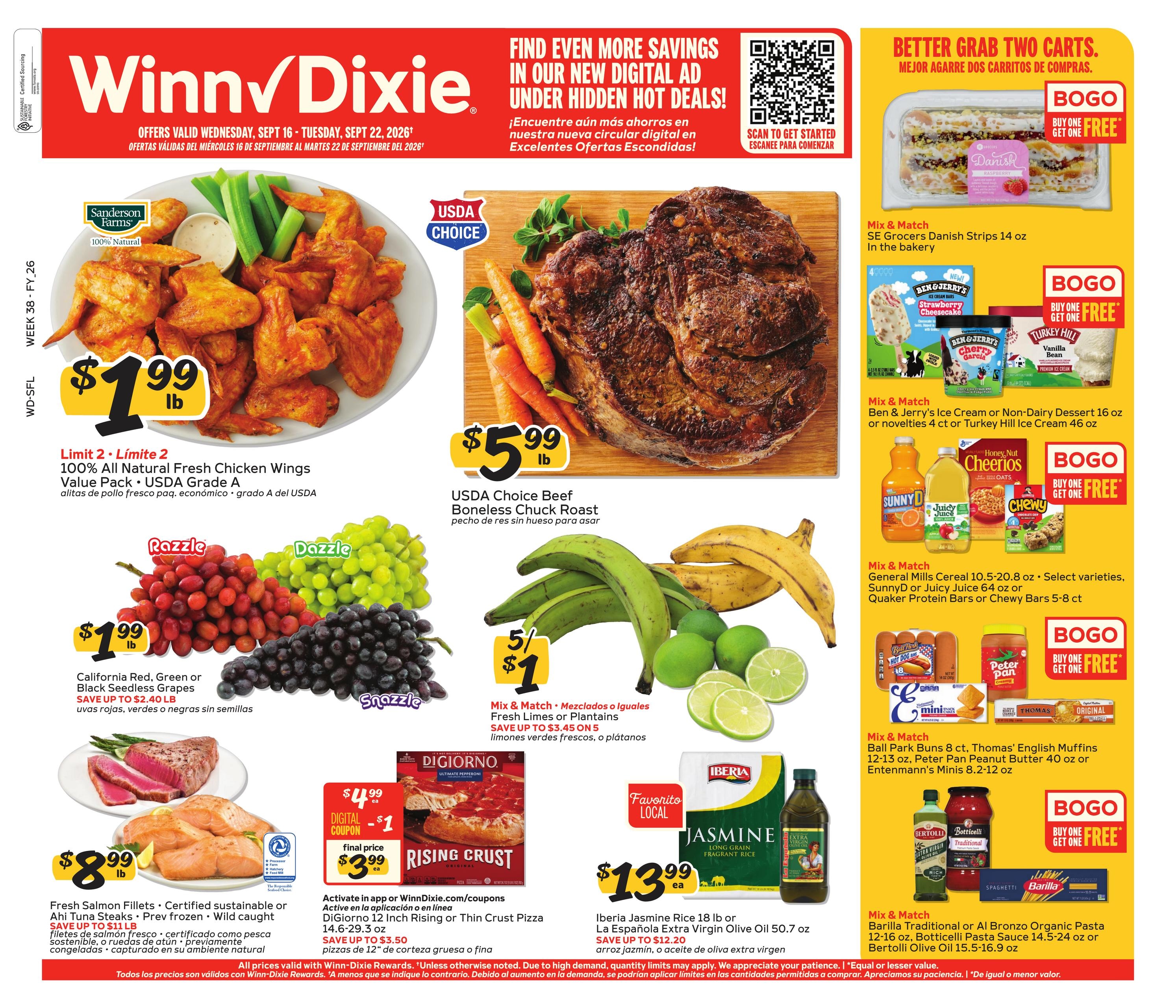 Winn-Dixie weekly ad page 1