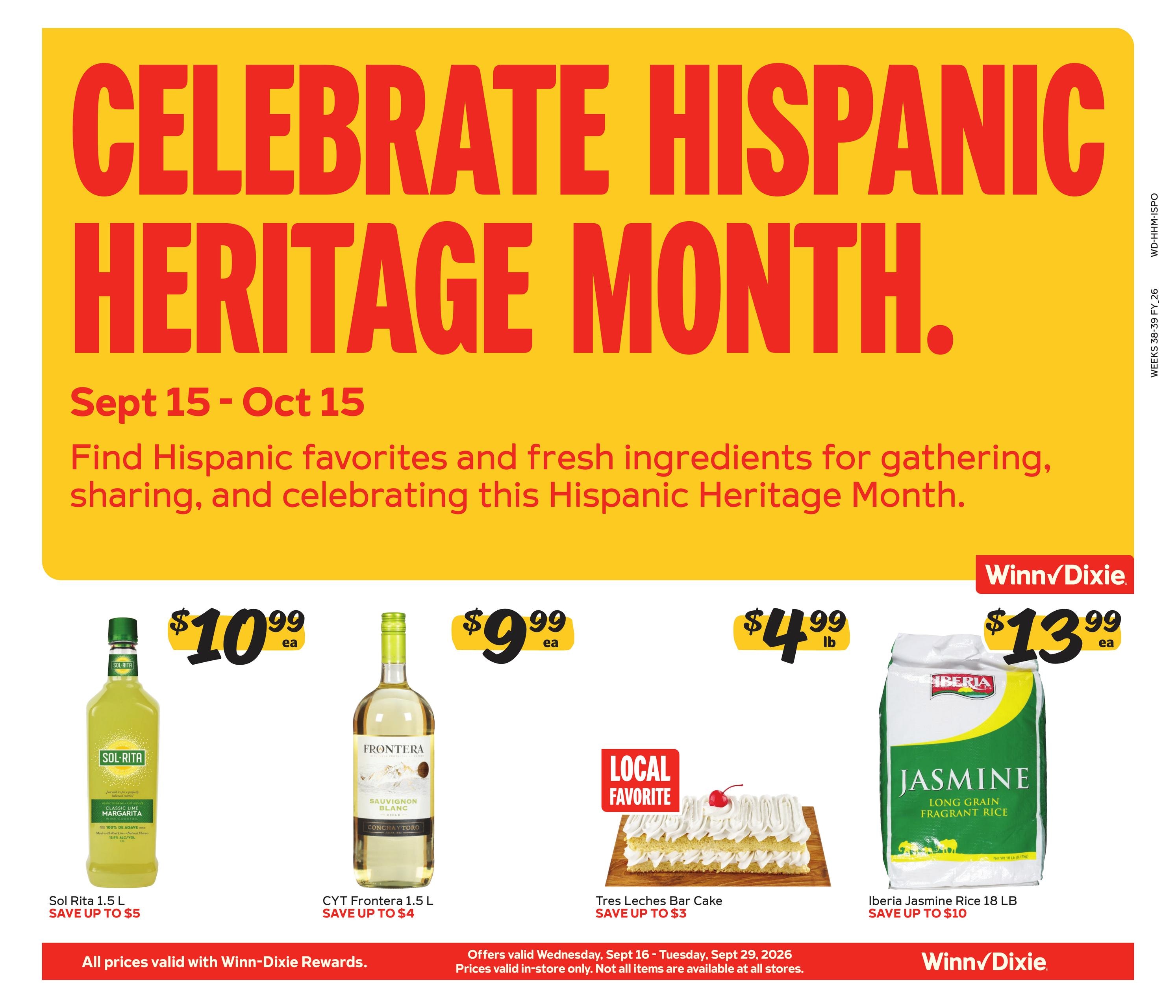 Winn-Dixie weekly ad page 1
