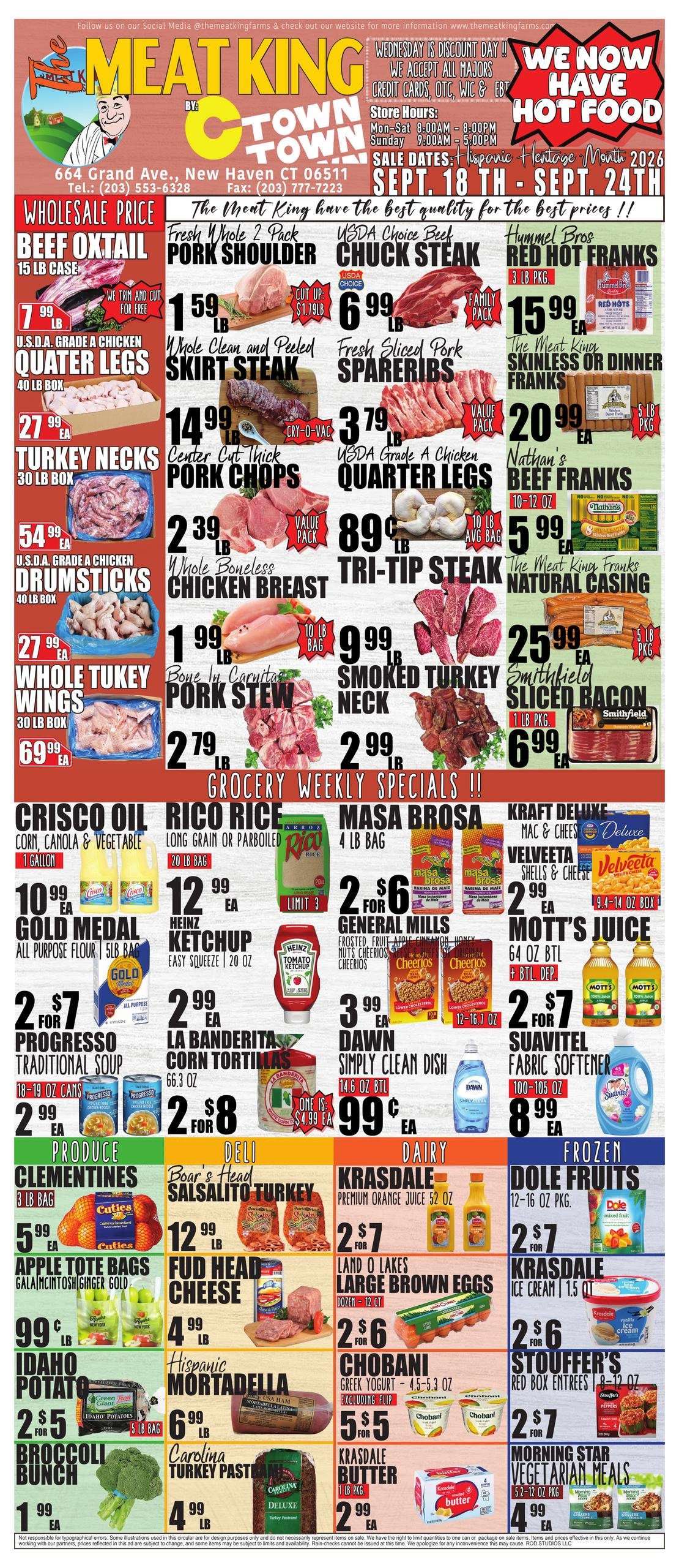 C Town weekly ad page 1
