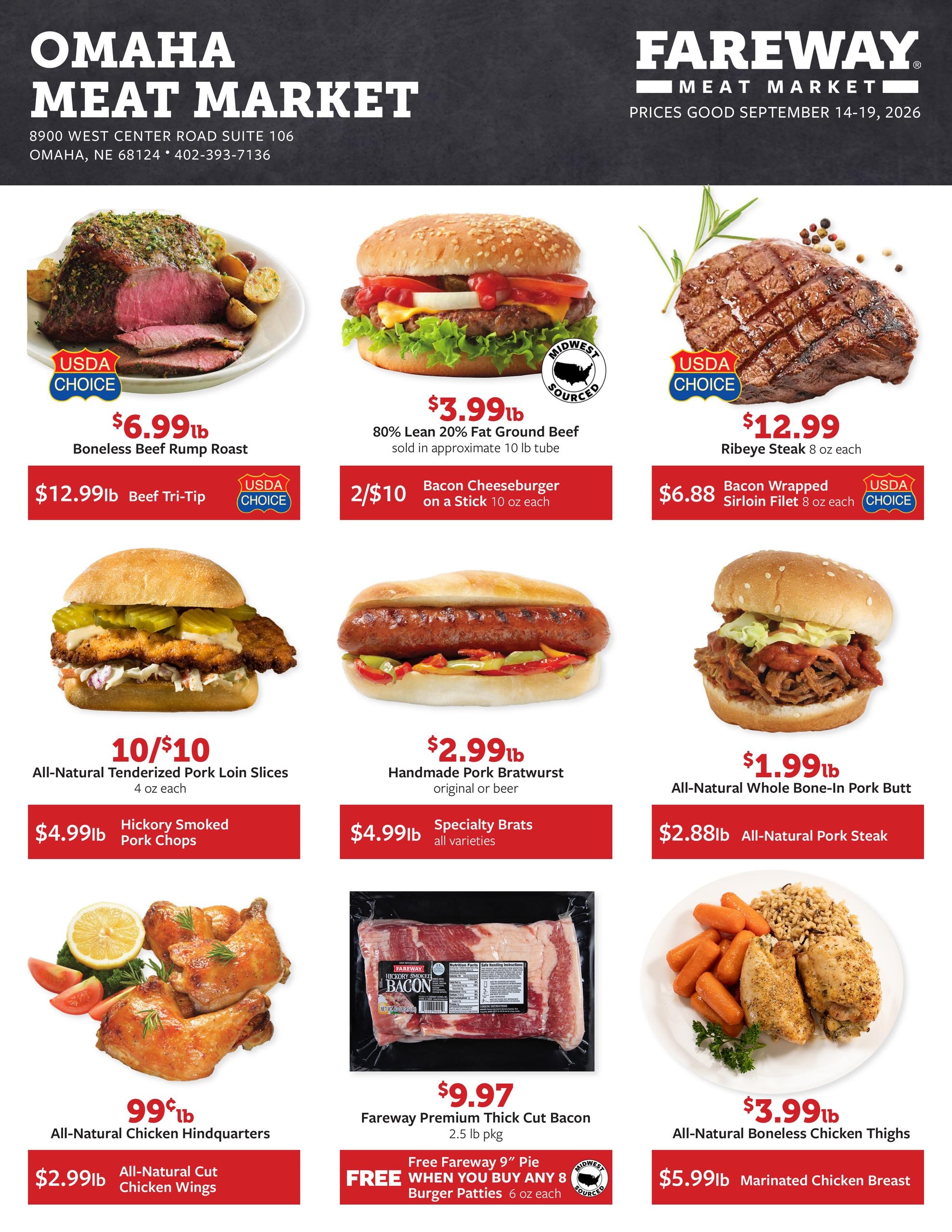 Fareway weekly ad page 1