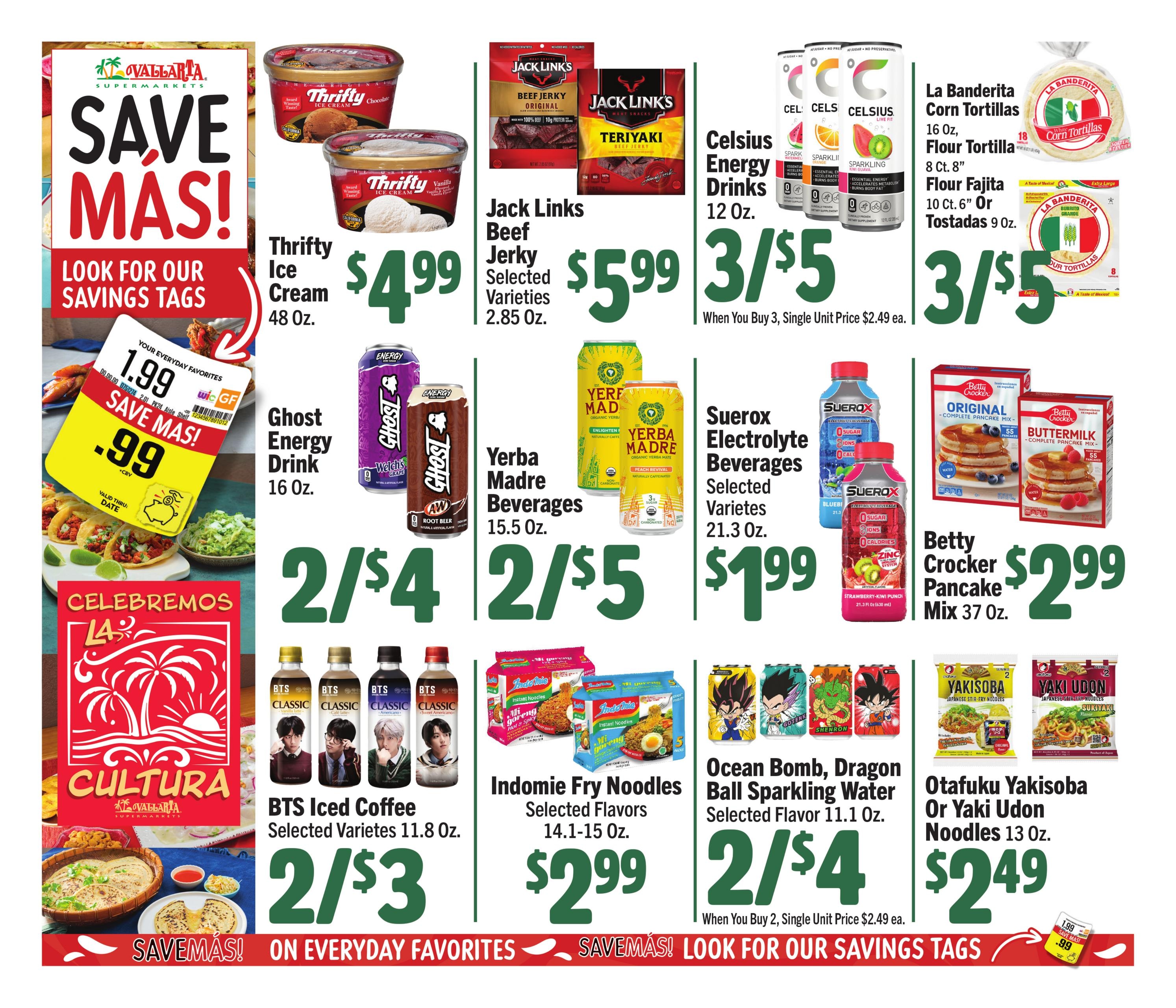 Vallarta Supermarkets weekly ad page 1