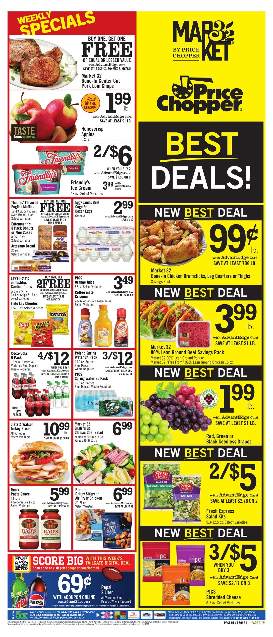 Price Chopper weekly ad page 1