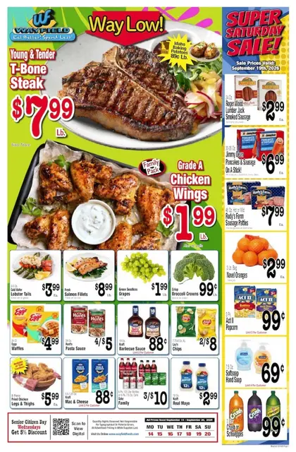 Wayfield Foods Indexed Weekly