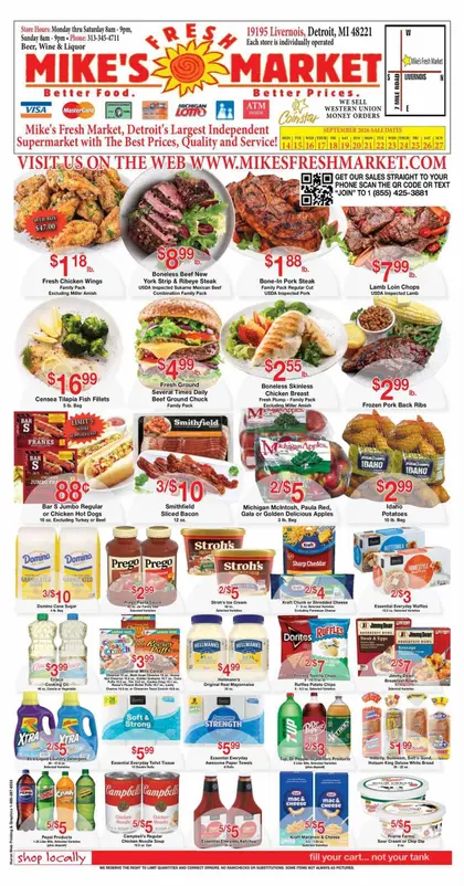 Mike's Fresh Market Indexed Bi-Weekly