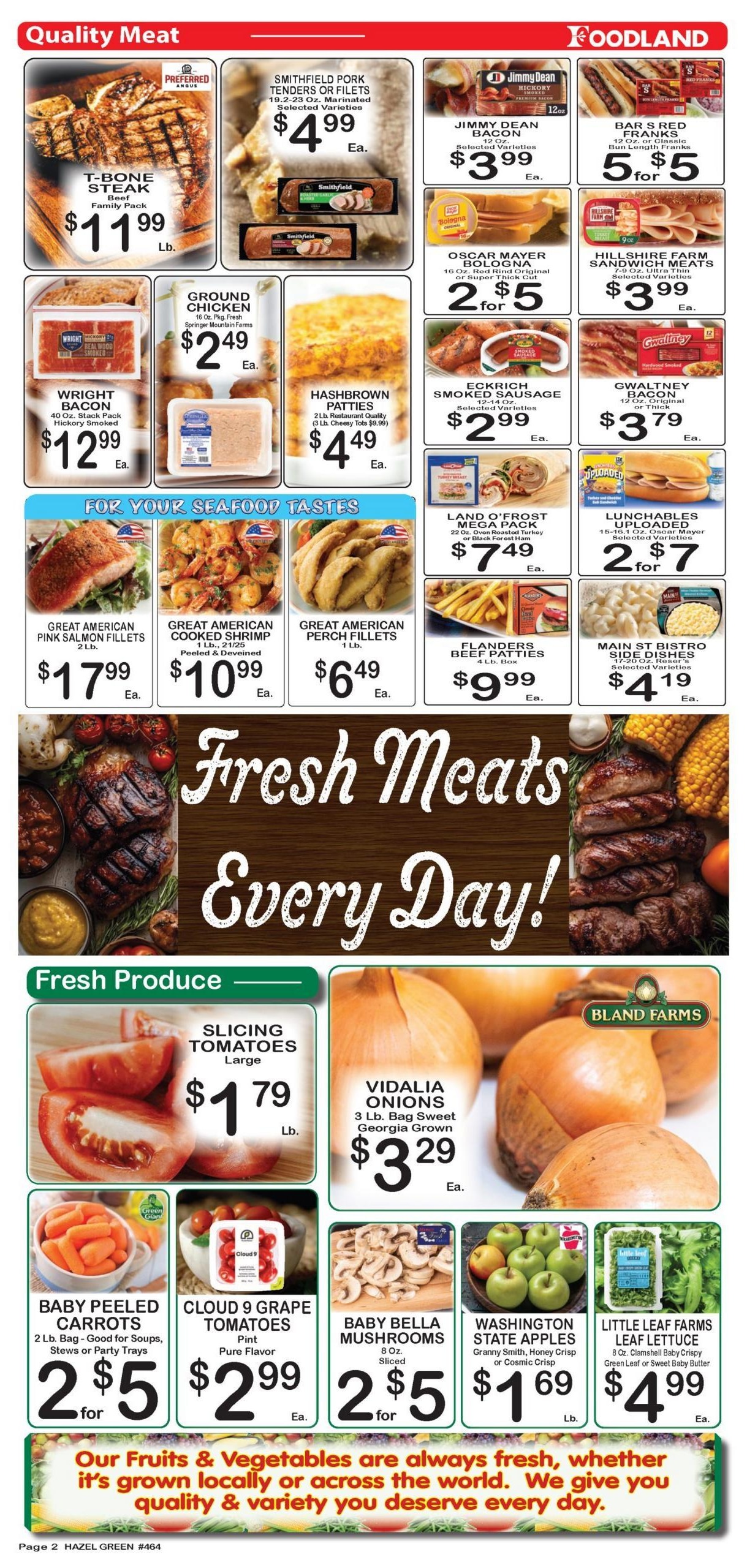 Foodland Grocery weekly ad page 2