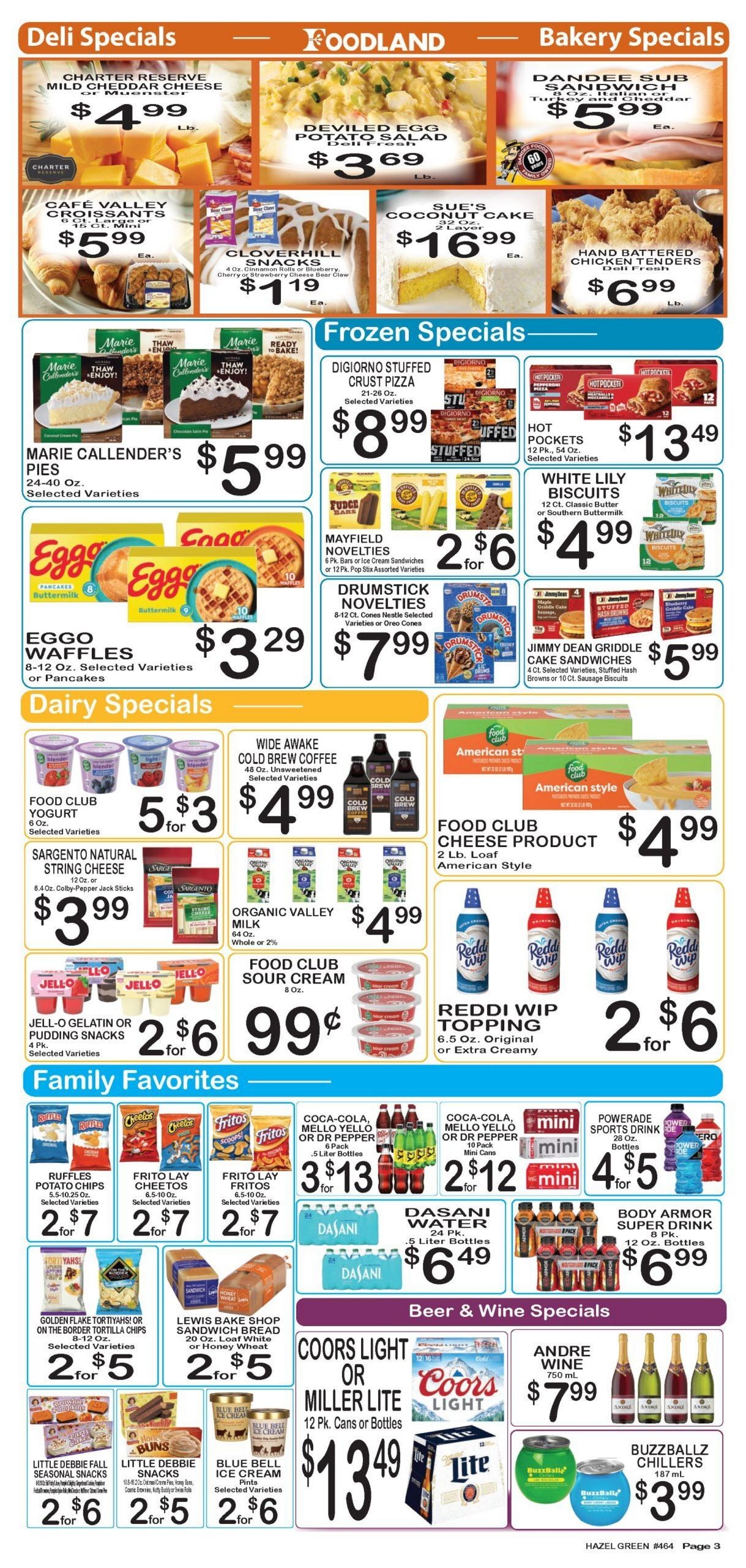 Foodland Grocery weekly ad page 3