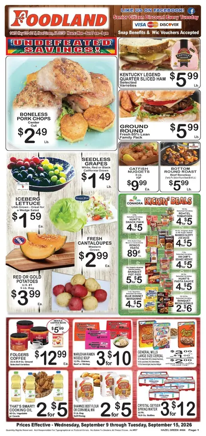 Foodland Grocery Indexed Weekly