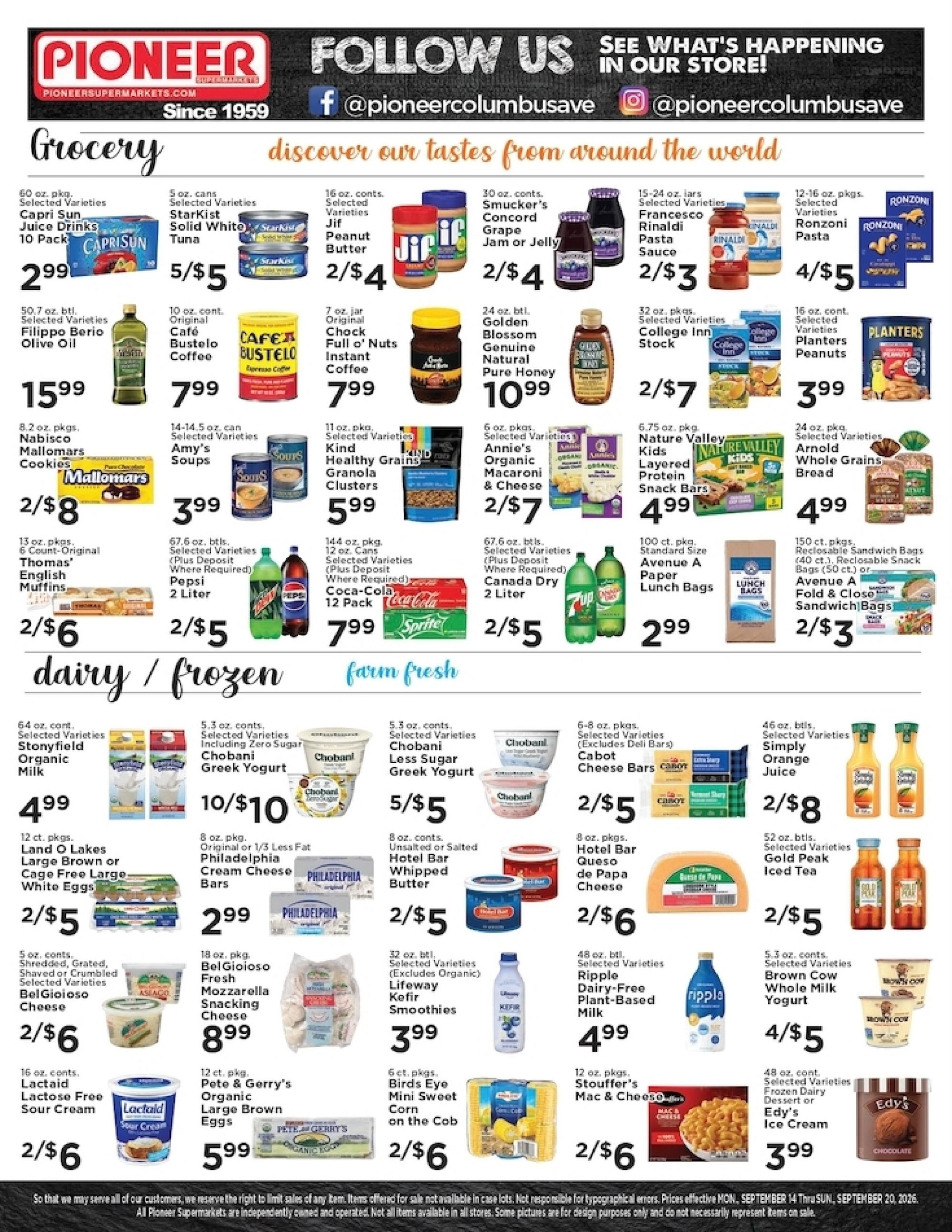 Pioneer Supermarket weekly ad page 2