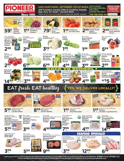 Pioneer Supermarket Indexed Weekly