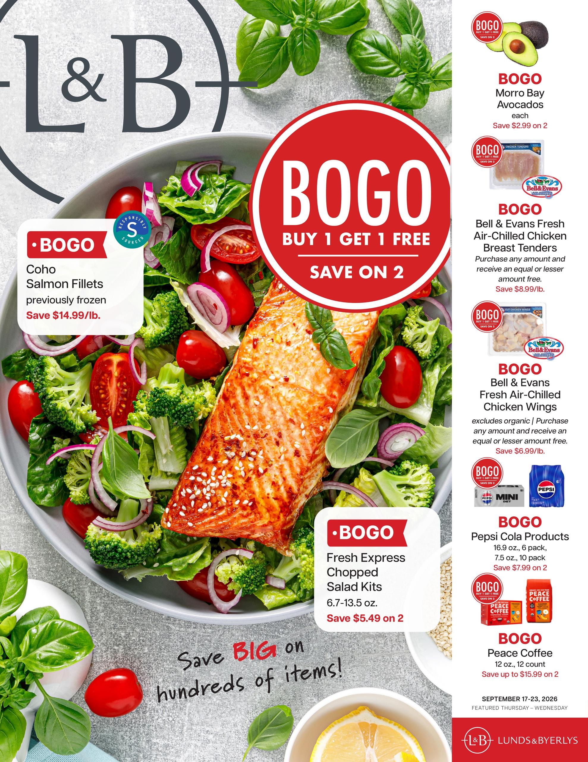 Lunds & Byerlys weekly ad page 1