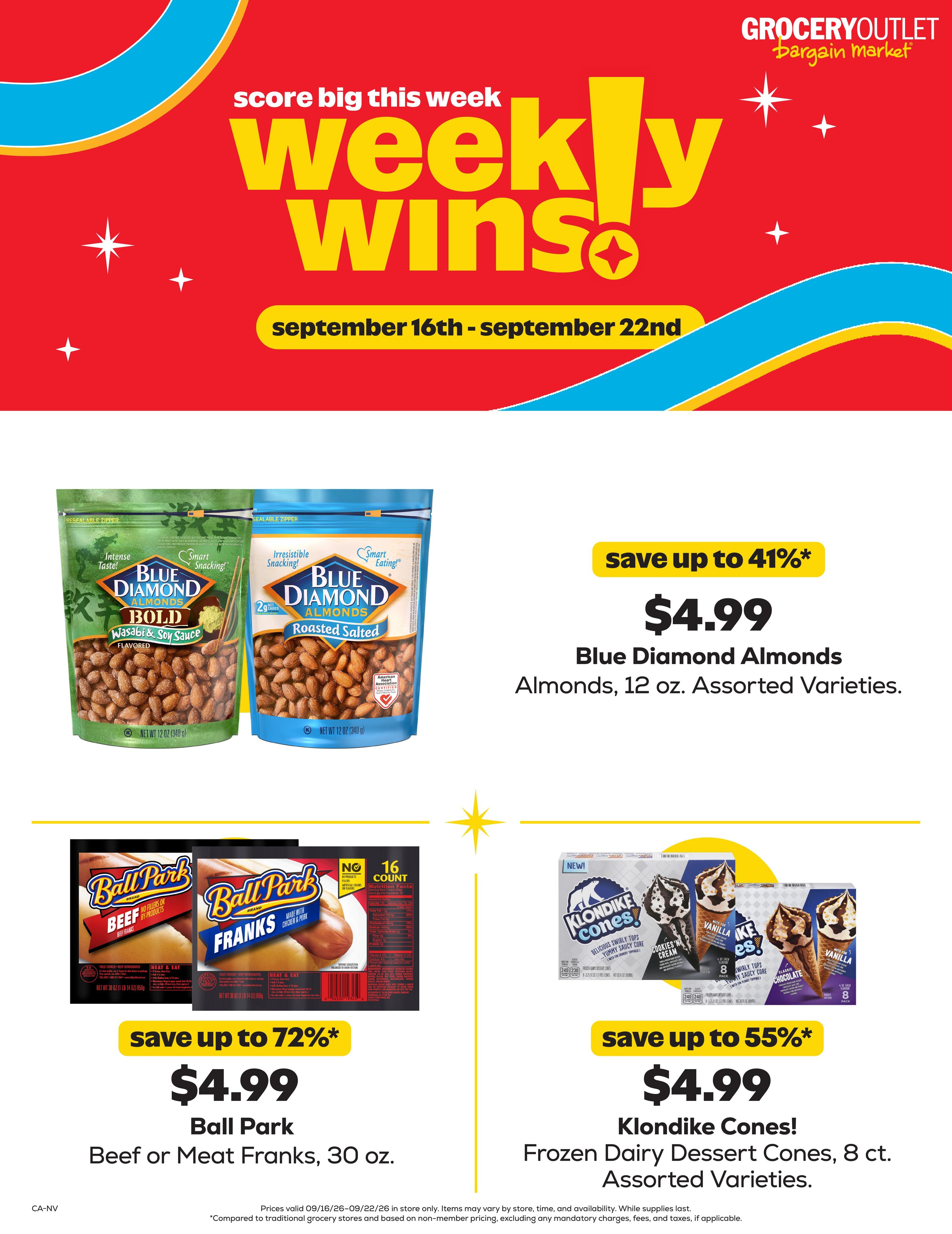 Grocery Outlet weekly ad page 1