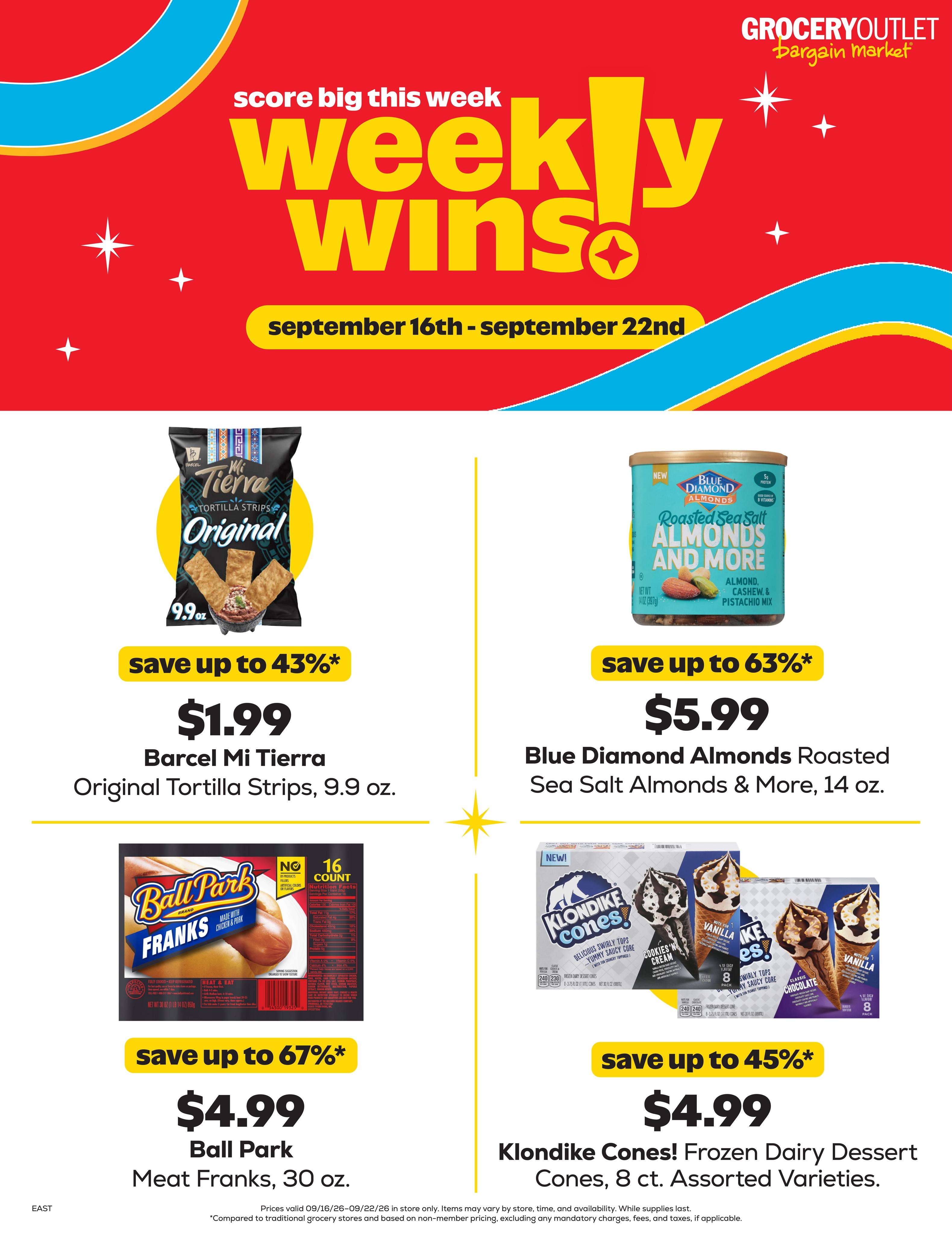 Grocery Outlet weekly ad page 1
