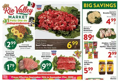 Rio Valley Market Indexed Weekly