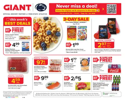 Giant Food Stores Weekly Ad