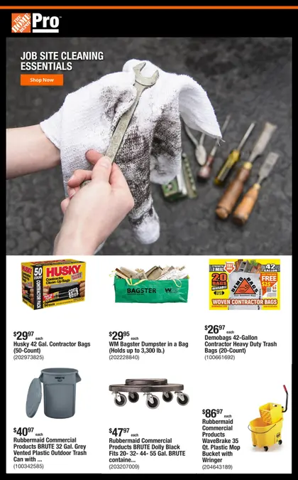 Home Depot Shop Pro Ad