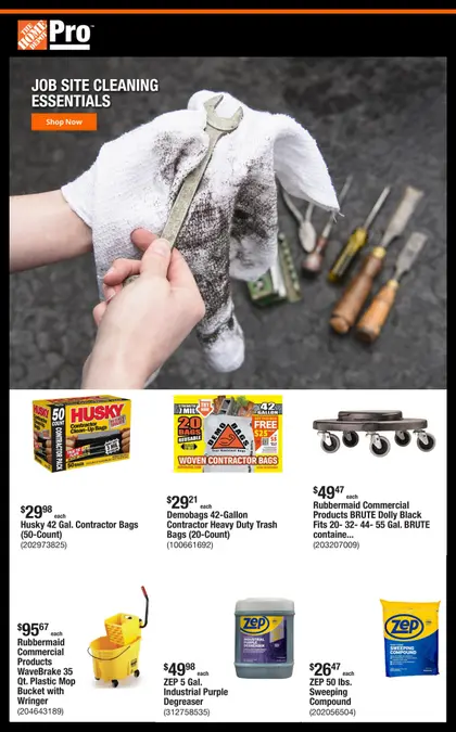Home Depot Shop Pro Ad
