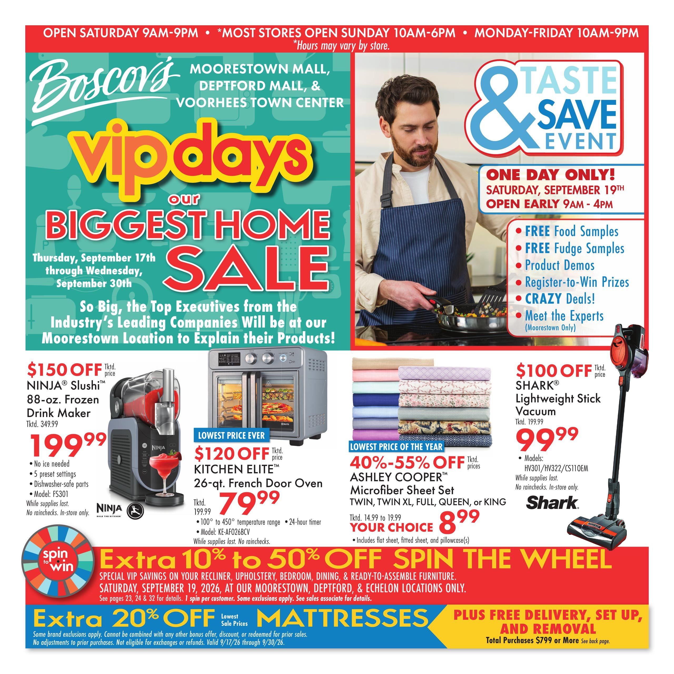Boscov's weekly ad page 1